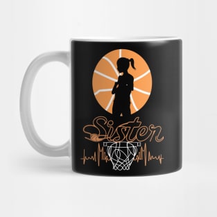 Proud Sister of a 2024 Senior Basketball Graduate Mug